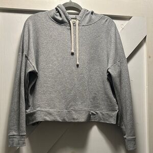 Madewell Gray Women's warm up hoodie